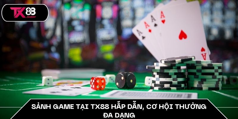 Table Game TX88 - Thế Giới Chiến Lược, Trải Nghiệm Kịch Tính 2 Sảnh game tại TX88 hấp dẫn, cơ hội thưởng đa dạng